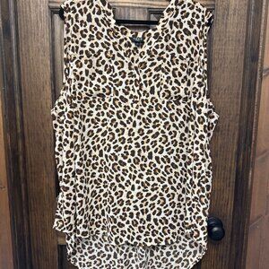 TORRID Harper TANK , 4x, LEOPARD PRINT